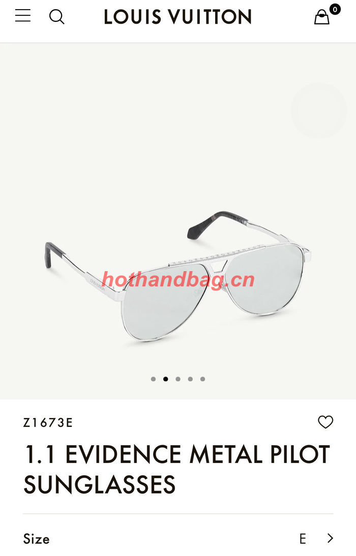 Louis Vuitton Sunglasses Top Quality LVS02437 Louis Vuitton Sunglasses Top Quality LVS02437